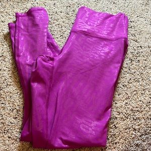 Fabletics Powerhold Fushia Leggings